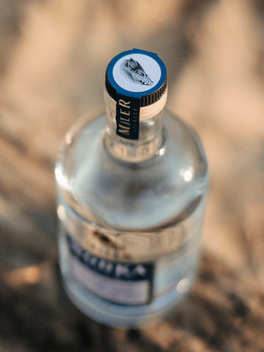 Butelka zamykana korkiem - Miler Spirits